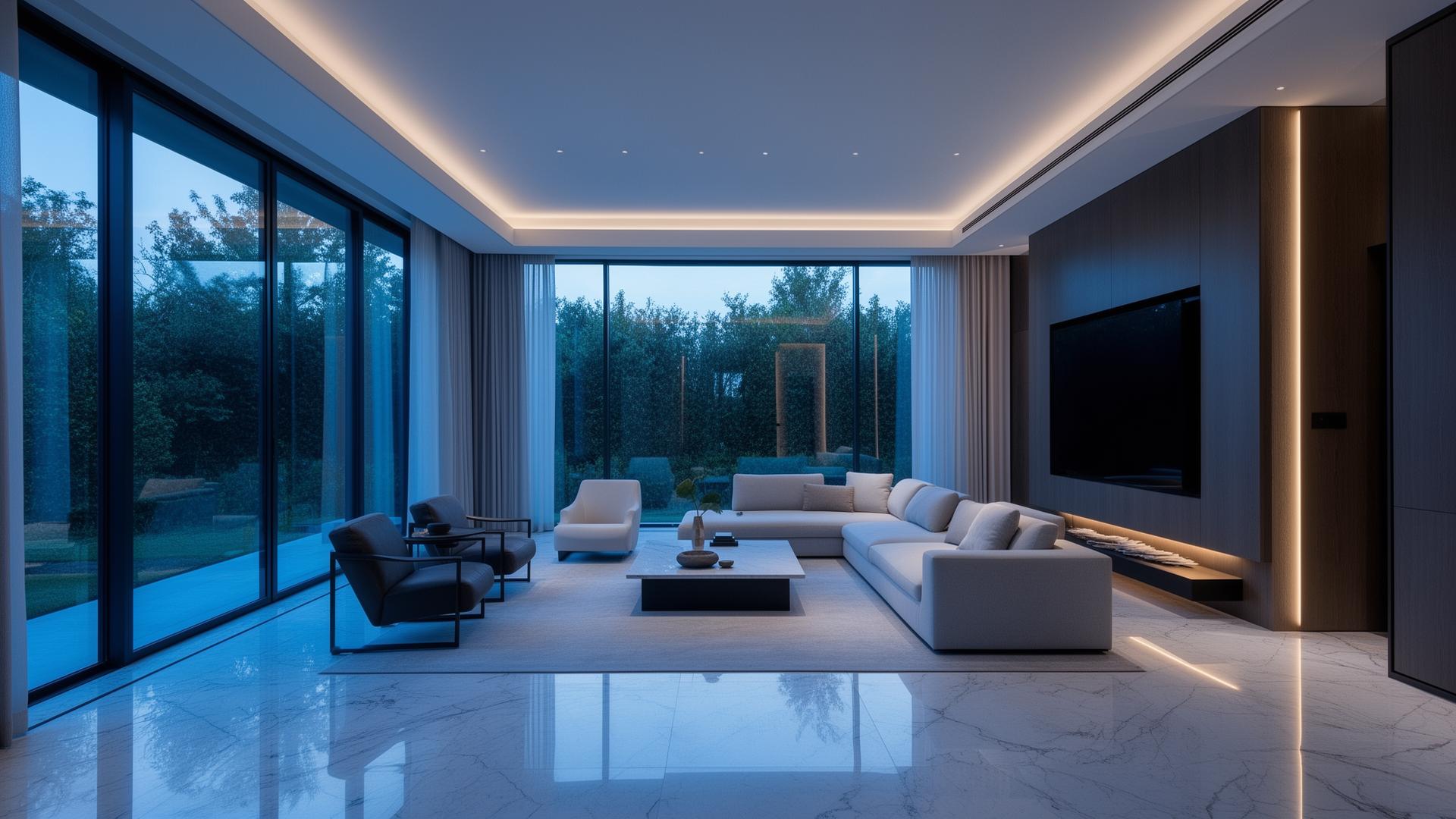 Immaculate luxury home interior cleaned and detailed by TrueNest Cleaning
